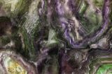 Colorful Polished Fluorite Slab - China #367879-1